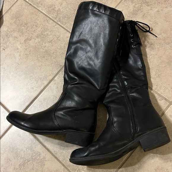 Arizona Jean Company Black Over the Knee Boots - Picture 6 of 6